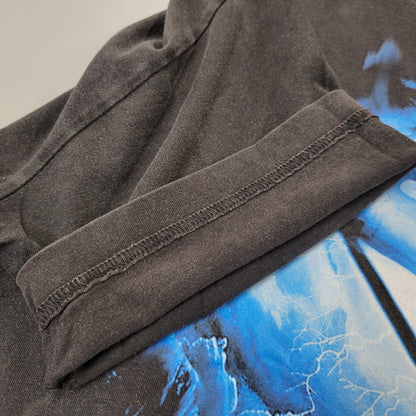 【中古品】【メンズ】 KITH キス × SUPERMAN スーパーマン KHM033851 LIGHTNING VINTAGE TEE(2025 MOVIE) ライトニング ヴィンテージ Tシャツ トップス 142-260725-kh-08-izu サイズ：XL カラー：ブラック 万代Net店