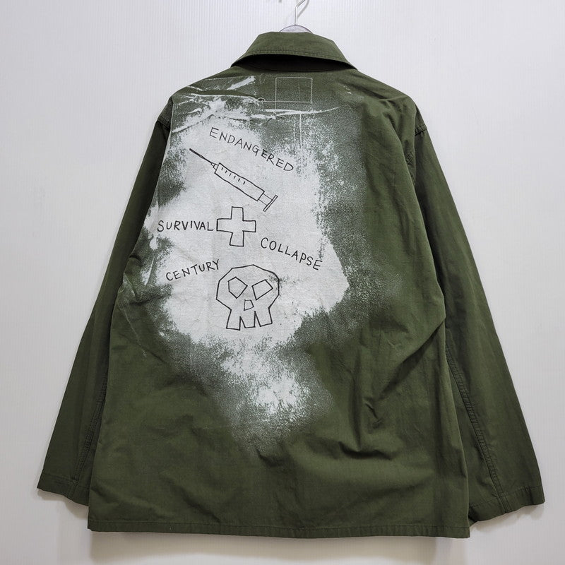 【中古品】【メンズ】 WTAPS ダブルタップス WVDT-SHM01 SHIRT.NYCO.RIPSTOP シャツ リップストップ ジャケット アウター 142-260725-kh-06-izu サイズ：03 カラー：カーキ 万代Net店