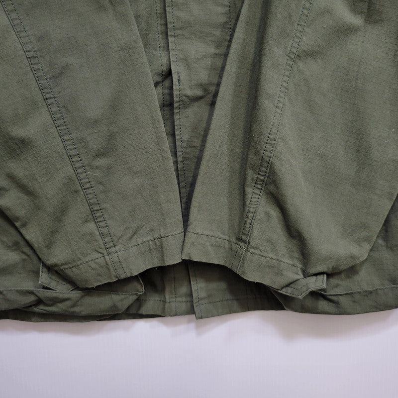 【中古品】【メンズ】 WTAPS ダブルタップス WVDT-SHM01 SHIRT.NYCO.RIPSTOP シャツ リップストップ ジャケット アウター 142-260725-kh-06-izu サイズ：03 カラー：カーキ 万代Net店