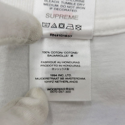 【中古品】【メンズ】 SUPREME シュプリーム 40 ACRES SPIKE TEE 40エーカー スパイク Tシャツ トップス 149-260725-kh-02-izu サイズ：XL カラー：ホワイト 万代Net店