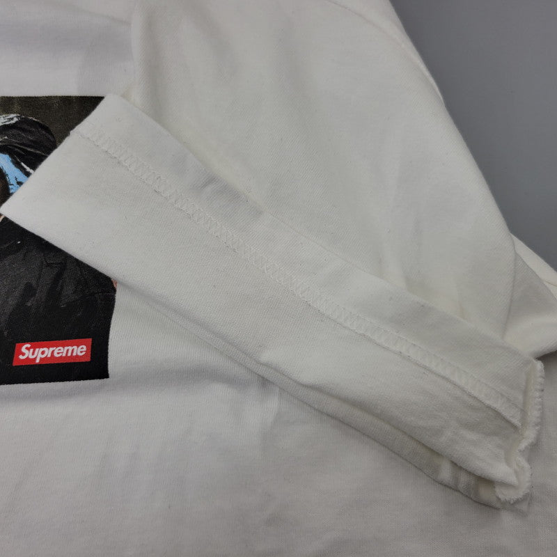 【中古品】【メンズ】 SUPREME シュプリーム 40 ACRES SPIKE TEE 40エーカー スパイク Tシャツ トップス 149-260725-kh-02-izu サイズ：XL カラー：ホワイト 万代Net店