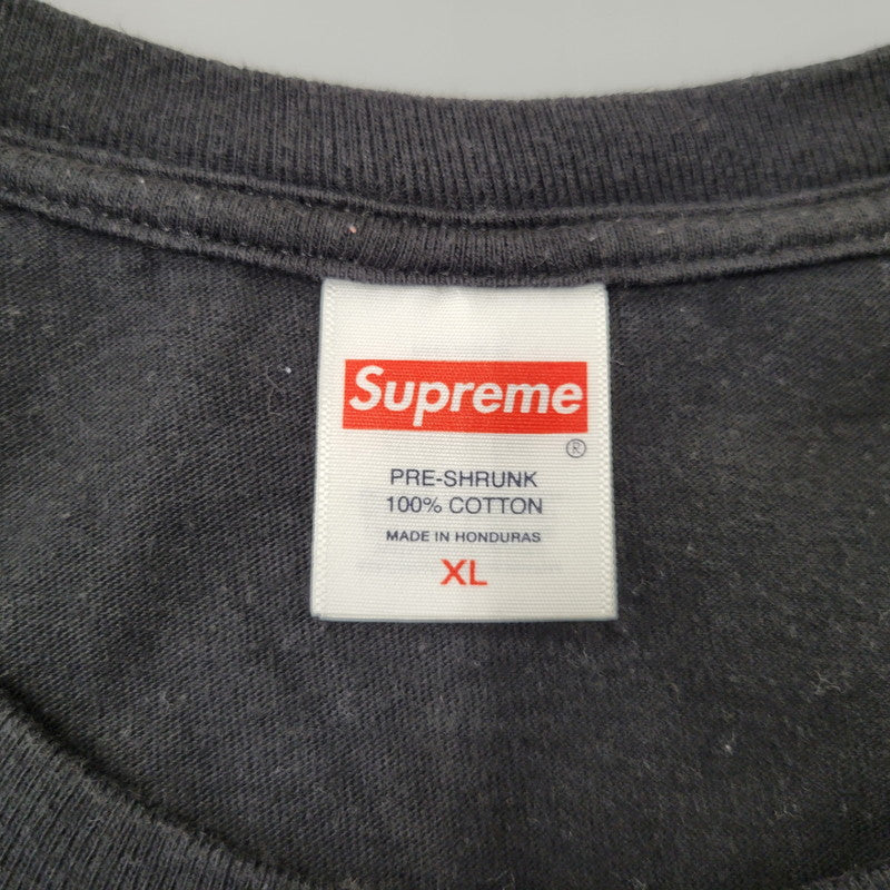 【中古品】【メンズ】 SUPREME シュプリーム PLAYBOI CARTI TEE プレイボーイ カーティ Tシャツ トップス 149-260725-kh-01-izu サイズ：XL カラー：ブラック 万代Net店