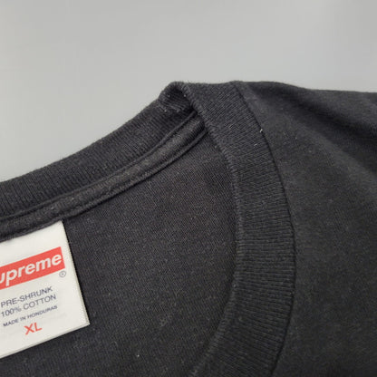 【中古品】【メンズ】 SUPREME シュプリーム PLAYBOI CARTI TEE プレイボーイ カーティ Tシャツ トップス 149-260725-kh-01-izu サイズ：XL カラー：ブラック 万代Net店