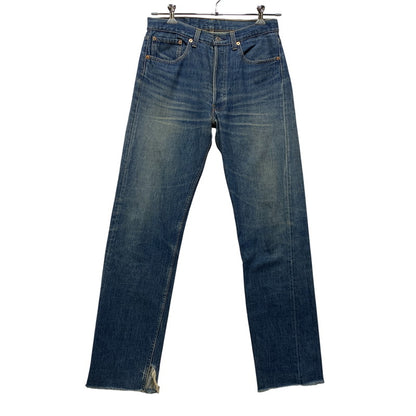 【現状渡し品】【メンズ】 Levi's リーバイス SMALL E 501 DENIM PANTS デニムパンツ ジーンズ 刻印552 USA製 不均等V 並行ステッチ 157-260729-as-01-izu サイズ：33×36 カラー：インディゴ 万代Net店