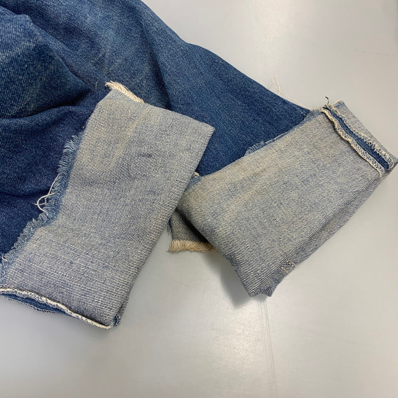 【現状渡し品】【メンズ】 Levi's リーバイス SMALL E 501 DENIM PANTS デニムパンツ ジーンズ 刻印552 USA製 不均等V 並行ステッチ 157-260729-as-01-izu サイズ：33×36 カラー：インディゴ 万代Net店