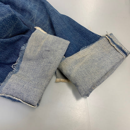 【現状渡し品】【メンズ】 Levi's リーバイス SMALL E 501 DENIM PANTS デニムパンツ ジーンズ 刻印552 USA製 不均等V 並行ステッチ 157-260729-as-01-izu サイズ：33×36 カラー：インディゴ 万代Net店