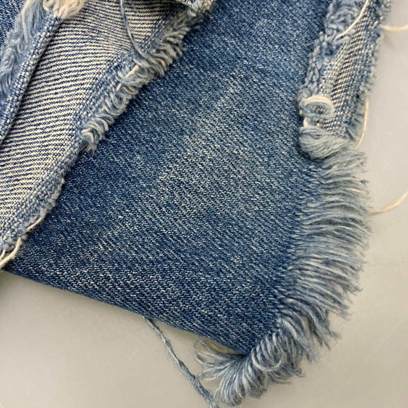 【現状渡し品】【メンズ】 Levi's リーバイス SMALL E 501 DENIM PANTS デニムパンツ ジーンズ 刻印552 USA製 不均等V 並行ステッチ 157-260729-as-01-izu サイズ：33×36 カラー：インディゴ 万代Net店