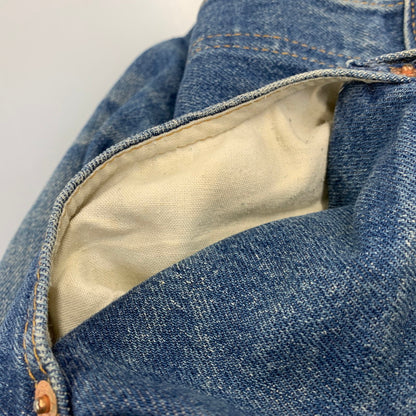 【現状渡し品】【メンズ】 Levi's リーバイス SMALL E 501 DENIM PANTS デニムパンツ ジーンズ 刻印552 USA製 不均等V 並行ステッチ 157-260729-as-01-izu サイズ：33×36 カラー：インディゴ 万代Net店