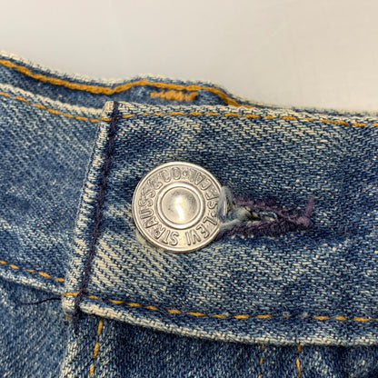 【現状渡し品】【メンズ】 Levi's リーバイス SMALL E 501 DENIM PANTS デニムパンツ ジーンズ 刻印552 USA製 不均等V 並行ステッチ 157-260729-as-01-izu サイズ：33×36 カラー：インディゴ 万代Net店