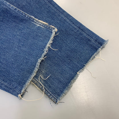 【現状渡し品】【メンズ】 Levi's リーバイス SMALL E 501 DENIM PANTS デニムパンツ ジーンズ 刻印552 USA製 不均等V 並行ステッチ 157-260729-as-01-izu サイズ：33×36 カラー：インディゴ 万代Net店