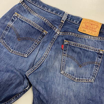 【中古品】【メンズ】 LEVI'S リーバイス 501 刻印553 98年製 USA製 CIRCLE Rタブ 90’S 501 DENIM PANTS デニム パンツ ボトムス ズボン 157-260730-cs-08-izu サイズ：W30 L32 カラー：インディゴ 万代Net店