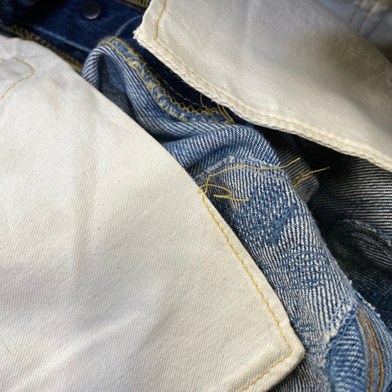 【現状渡し品】【メンズ】 LEVI'S リーバイス 501-0003 刻印555 99年製 USA製 セルビッチ 90’S 501XX DENIM PANTS デニム パンツ ボトムス ズボン 157-260730-cs-06-izu サイズ：W29 L36 カラー：インディゴ 万代Net店
