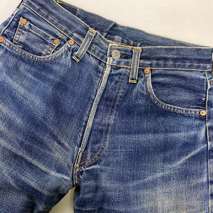 【現状渡し品】【メンズ】 LEVI'S リーバイス 501-0003 刻印555 99年製 USA製 セルビッチ 90’S 501XX DENIM PANTS デニム パンツ ボトムス ズボン 157-260730-cs-06-izu サイズ：W29 L36 カラー：インディゴ 万代Net店