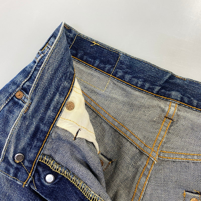 【現状渡し品】【メンズ】 LEVI'S リーバイス 501-0003 刻印555 99年製 USA製 セルビッチ 90’S 501XX DENIM PANTS デニム パンツ ボトムス ズボン 157-260730-cs-06-izu サイズ：W29 L36 カラー：インディゴ 万代Net店