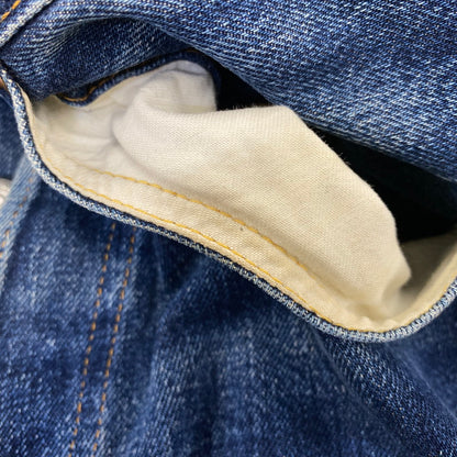 【現状渡し品】【メンズ】 LEVI'S リーバイス 501-0003 刻印555 99年製 USA製 セルビッチ 90’S 501XX DENIM PANTS デニム パンツ ボトムス ズボン 157-260730-cs-06-izu サイズ：W29 L36 カラー：インディゴ 万代Net店