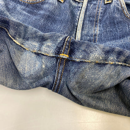 【現状渡し品】【メンズ】 LEVI'S リーバイス 501-0003 刻印555 99年製 USA製 セルビッチ 90’S 501XX DENIM PANTS デニム パンツ ボトムス ズボン 157-260730-cs-06-izu サイズ：W29 L36 カラー：インディゴ 万代Net店