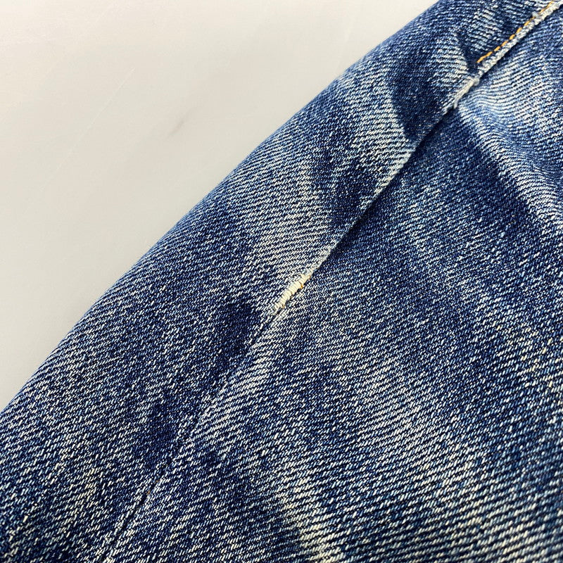 【現状渡し品】【メンズ】 LEVI'S リーバイス 501-0003 刻印555 99年製 USA製 セルビッチ 90’S 501XX DENIM PANTS デニム パンツ ボトムス ズボン 157-260730-cs-06-izu サイズ：W29 L36 カラー：インディゴ 万代Net店