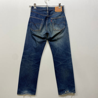 【現状渡し品】【メンズ】 LEVI'S リーバイス 501-0003 刻印555 99年製 USA製 セルビッチ 90’S 501XX DENIM PANTS デニム パンツ ボトムス ズボン 157-260730-cs-06-izu サイズ：W29 L36 カラー：インディゴ 万代Net店
