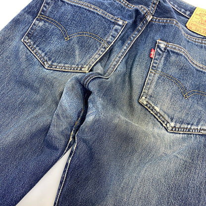 【現状渡し品】【メンズ】 LEVI'S リーバイス 501-0003 刻印555 99年製 USA製 セルビッチ 90’S 501XX DENIM PANTS デニム パンツ ボトムス ズボン 157-260730-cs-06-izu サイズ：W29 L36 カラー：インディゴ 万代Net店
