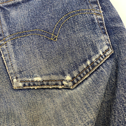 【現状渡し品】【メンズ】 LEVI'S リーバイス 501-0003 刻印555 99年製 USA製 セルビッチ 90’S 501XX DENIM PANTS デニム パンツ ボトムス ズボン 157-260730-cs-06-izu サイズ：W29 L36 カラー：インディゴ 万代Net店