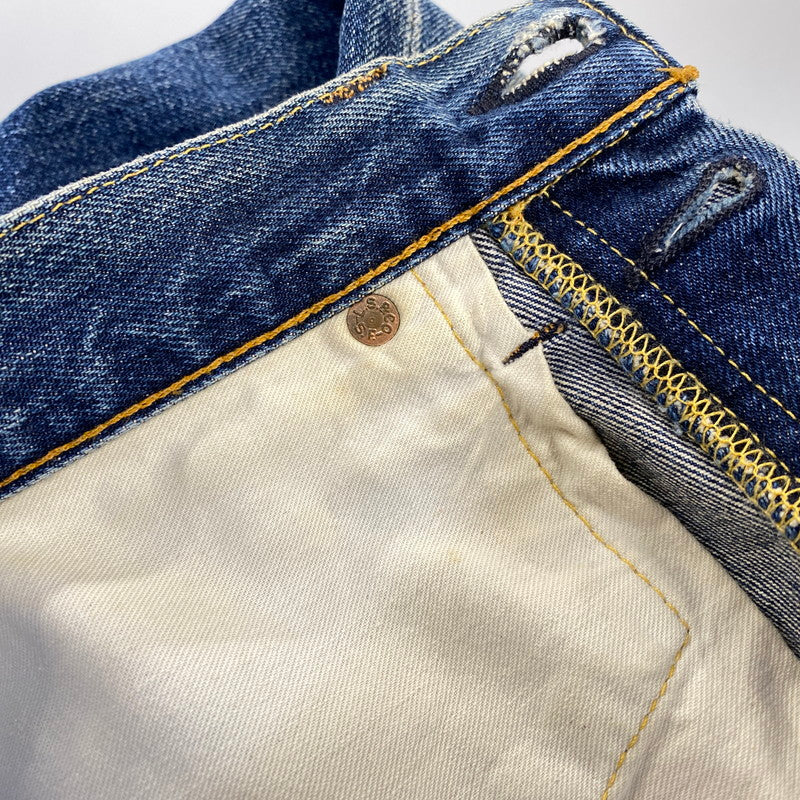 【現状渡し品】【メンズ】 LEVI'S リーバイス 501-0003 刻印555 99年製 USA製 セルビッチ 90’S 501XX DENIM PANTS デニム パンツ ボトムス ズボン 157-260730-cs-06-izu サイズ：W29 L36 カラー：インディゴ 万代Net店