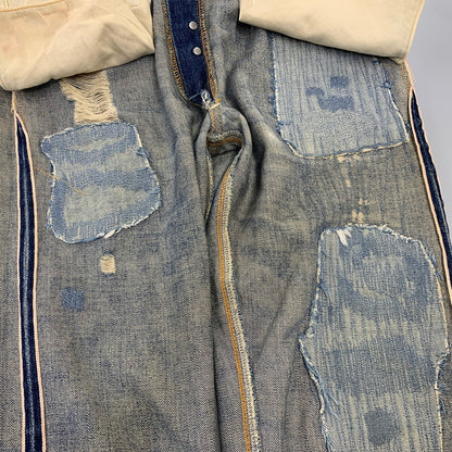 【現状渡し品】【メンズ】 LEVI'S VINTAGE CLOTHING リーバイスビンテージクロージング 501XX DENIM PANTS 1947MODEL 47501-0114 デニムパンツ ジーンズ トルコ製 156-260729-as-03-izu サイズ：32×32 カラー：インディゴ 万代Net店