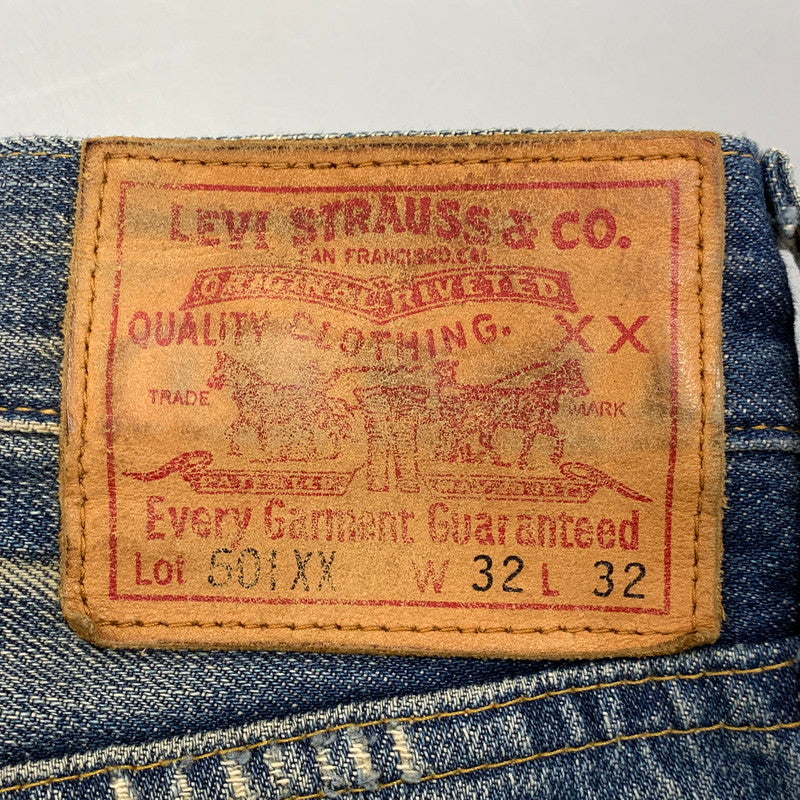 【現状渡し品】【メンズ】 LEVI'S VINTAGE CLOTHING リーバイスビンテージクロージング 501XX DENIM PANTS 1947MODEL 47501-0114 デニムパンツ ジーンズ トルコ製 156-260729-as-03-izu サイズ：32×32 カラー：インディゴ 万代Net店