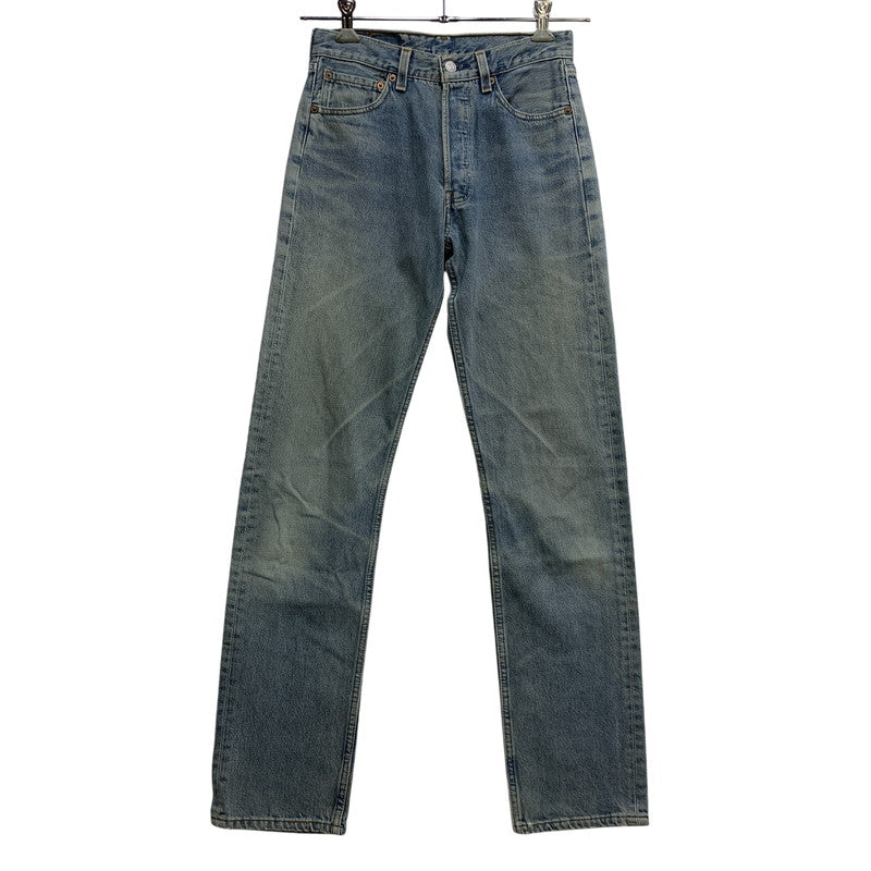 【中古品】【メンズ】 LEVI'S リーバイス 501-01 刻印552 USA製 USED LOOK ユーズド ルック 501 DENIM PANTS デニム パンツ ズボン ボトムス 157-260727-ya-03-izu サイズ：29 カラー：インディゴ 万代Net店