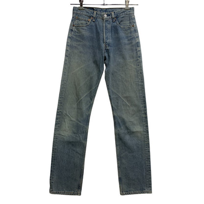 【中古品】【メンズ】 LEVI'S リーバイス 501-01 刻印552 USA製 USED LOOK ユーズド ルック 501 DENIM PANTS デニム パンツ ズボン ボトムス 157-260727-ya-03-izu サイズ：29 カラー：インディゴ 万代Net店
