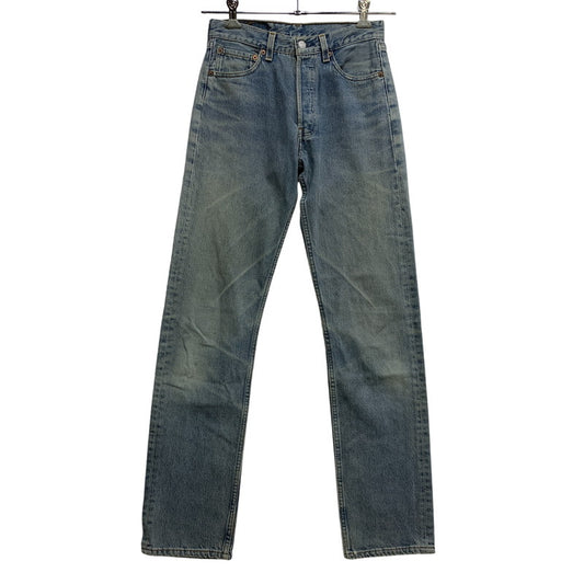 【中古品】【メンズ】 LEVI'S リーバイス 501-01 刻印552 USA製 USED LOOK ユーズド ルック 501 DENIM PANTS デニム パンツ ズボン ボトムス 157-260727-ya-03-izu サイズ：29 カラー：インディゴ 万代Net店