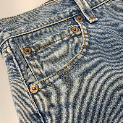 【中古品】【メンズ】 LEVI'S リーバイス 501-01 刻印552 USA製 USED LOOK ユーズド ルック 501 DENIM PANTS デニム パンツ ズボン ボトムス 157-260727-ya-03-izu サイズ：29 カラー：インディゴ 万代Net店