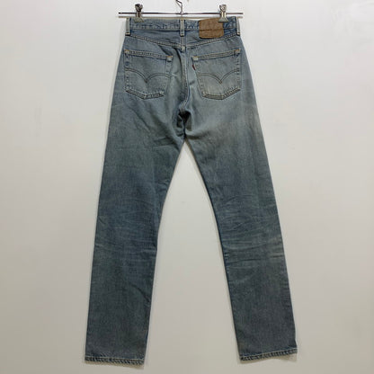 【中古品】【メンズ】 LEVI'S リーバイス 501-01 刻印552 USA製 USED LOOK ユーズド ルック 501 DENIM PANTS デニム パンツ ズボン ボトムス 157-260727-ya-03-izu サイズ：29 カラー：インディゴ 万代Net店
