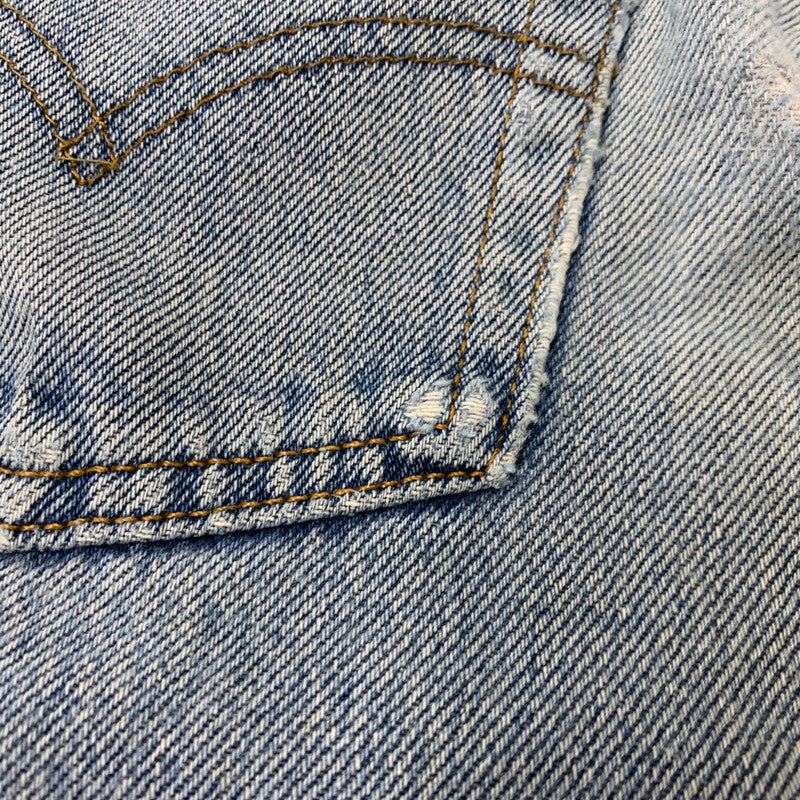 【中古品】【メンズ】 LEVI'S リーバイス 501-01 刻印552 USA製 USED LOOK ユーズド ルック 501 DENIM PANTS デニム パンツ ズボン ボトムス 157-260727-ya-03-izu サイズ：29 カラー：インディゴ 万代Net店