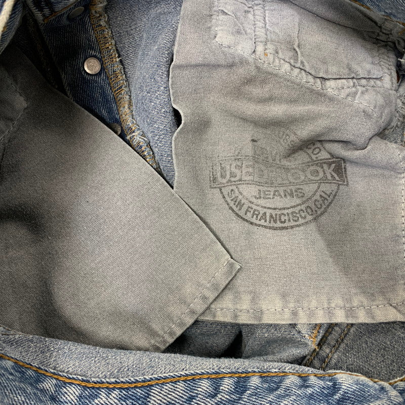 【中古品】【メンズ】 LEVI'S リーバイス 501-01 刻印552 USA製 USED LOOK ユーズド ルック 501 DENIM PANTS デニム パンツ ズボン ボトムス 157-260727-ya-03-izu サイズ：29 カラー：インディゴ 万代Net店
