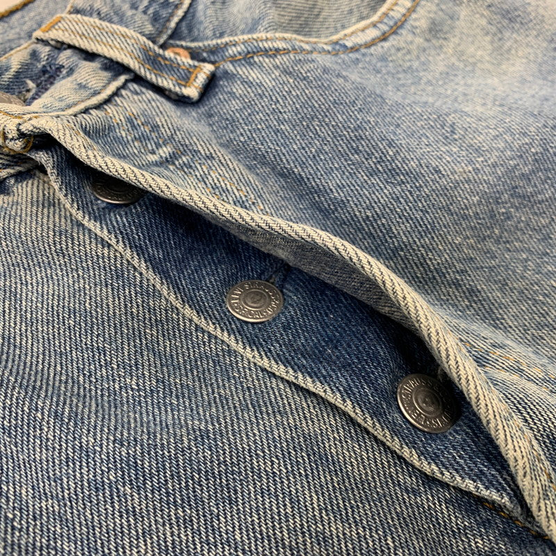 【中古品】【メンズ】 LEVI'S リーバイス 501-01 刻印552 USA製 USED LOOK ユーズド ルック 501 DENIM PANTS デニム パンツ ズボン ボトムス 157-260727-ya-03-izu サイズ：29 カラー：インディゴ 万代Net店