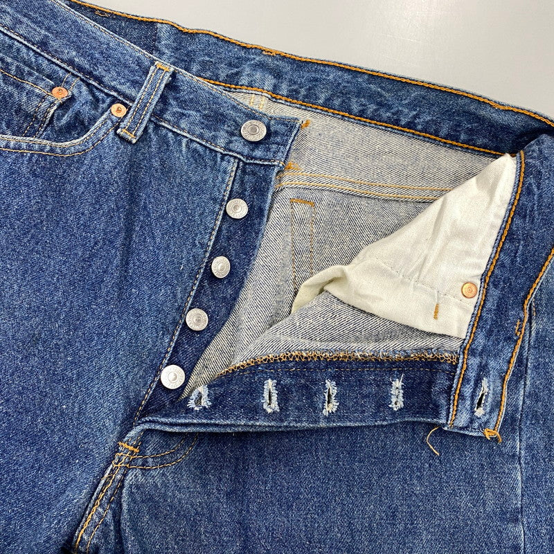 【現状渡し品】【メンズ】 LEVI'S リーバイス 00501-0000 刻印524 93年製 USA製 90’S 501XX DENIM PANTS デニム パンツ ボトムス ズボン 157-260730-cs-07-izu サイズ：W34 L36 カラー：インディゴ 万代Net店