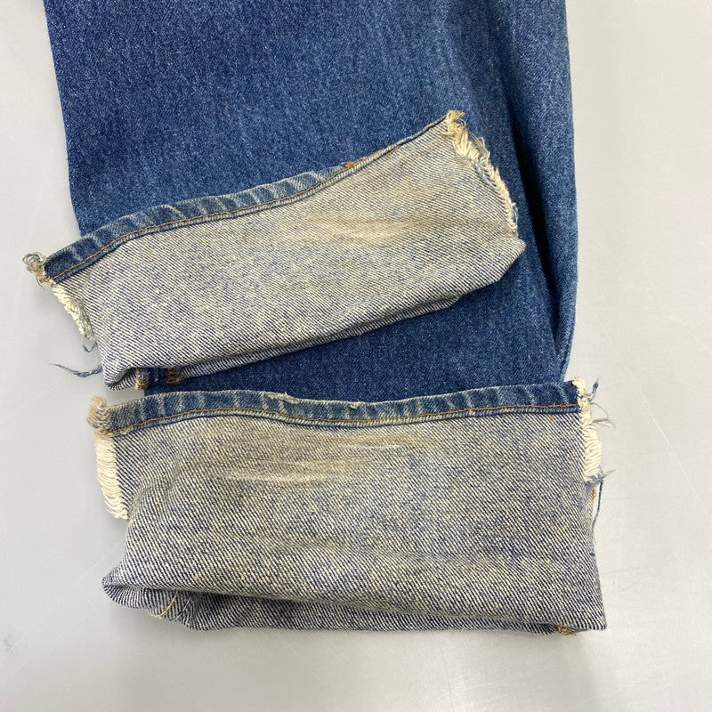 【現状渡し品】【メンズ】 LEVI'S リーバイス 00501-0000 刻印524 93年製 USA製 90’S 501XX DENIM PANTS デニム パンツ ボトムス ズボン 157-260730-cs-07-izu サイズ：W34 L36 カラー：インディゴ 万代Net店