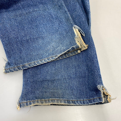 【現状渡し品】【メンズ】 LEVI'S リーバイス 00501-0000 刻印524 93年製 USA製 90’S 501XX DENIM PANTS デニム パンツ ボトムス ズボン 157-260730-cs-07-izu サイズ：W34 L36 カラー：インディゴ 万代Net店