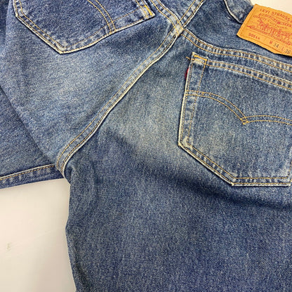 【現状渡し品】【メンズ】 LEVI'S リーバイス 00501-0000 刻印524 93年製 USA製 90’S 501XX DENIM PANTS デニム パンツ ボトムス ズボン 157-260730-cs-07-izu サイズ：W34 L36 カラー：インディゴ 万代Net店