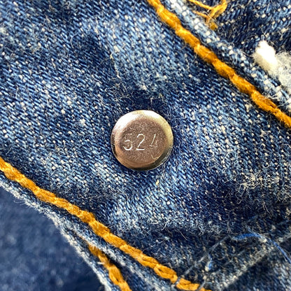 【現状渡し品】【メンズ】 LEVI'S リーバイス 00501-0000 刻印524 93年製 USA製 90’S 501XX DENIM PANTS デニム パンツ ボトムス ズボン 157-260730-cs-07-izu サイズ：W34 L36 カラー：インディゴ 万代Net店