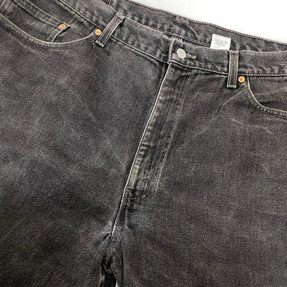 【中古品】【メンズ】 LEVI'S リーバイス 00550-0260 刻印554 02年製 USA製 00’S 550　RELAX FIT DENIM PANTS リラックス フィット デニム パンツ ボトムス ズボン 157-260728-cs-01-izu サイズ：W42 L32 カラー：ブラック 万代Net店