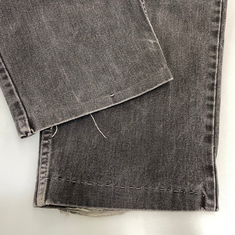 【中古品】【メンズ】 LEVI'S リーバイス 00550-0260 刻印554 02年製 USA製 00’S 550　RELAX FIT DENIM PANTS リラックス フィット デニム パンツ ボトムス ズボン 157-260728-cs-01-izu サイズ：W42 L32 カラー：ブラック 万代Net店