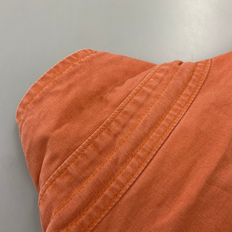 【中古品】【メンズ】 FREEWHEELERS フリーホイーラーズ FURTHER MAZ 804 WESTERN SHIRT ウエスタンシャツ 長袖 トップス 145-260728-ay-16-izu サイズ：16 カラー：オレンジ系 万代Net店
