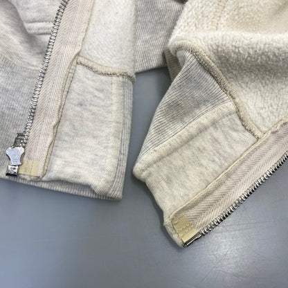 【現状渡し品】【メンズ】 BUZZ RICKSON'S バズリクソンズ U.S.ARMY ZIP HOODIE ユーエスアーミー ジップ フーディー トップス 長袖 145-260728-cs-09-izu サイズ：L カラー：オートミール 万代Net店