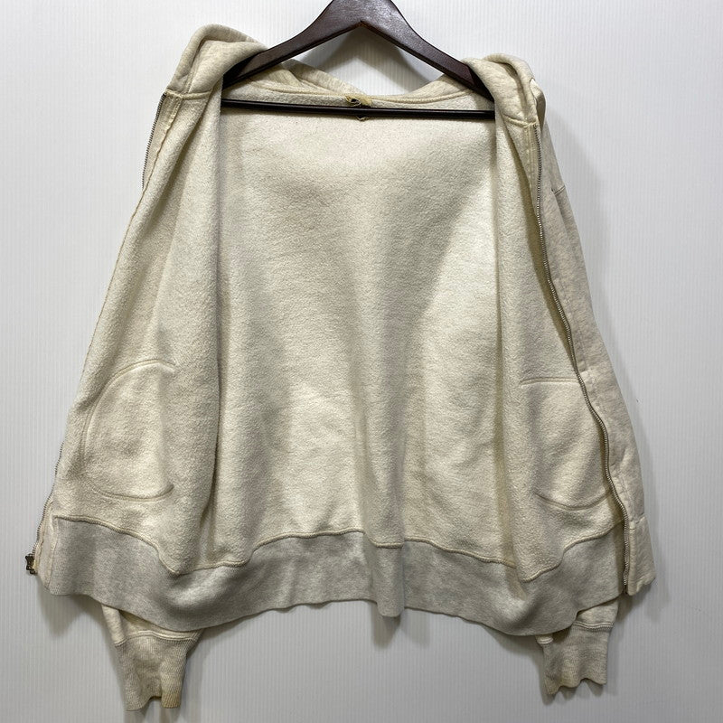 【現状渡し品】【メンズ】 BUZZ RICKSON'S バズリクソンズ U.S.ARMY ZIP HOODIE ユーエスアーミー ジップ フーディー トップス 長袖 145-260728-cs-09-izu サイズ：L カラー：オートミール 万代Net店