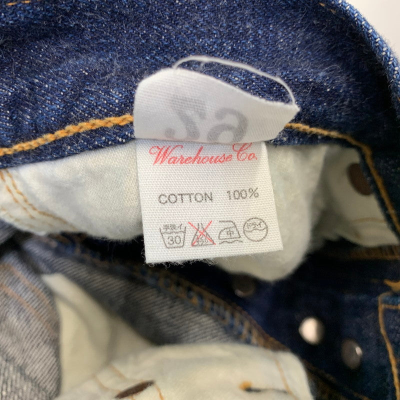 【中古品】【メンズ】 WAREHOUSE ウエアハウス STANDARD DENIM PANTS LOT800 スタンダードデニムパンツ ジーンズ 156-260729-as-05-izu サイズ：29×34 カラー：インディゴ 万代Net店