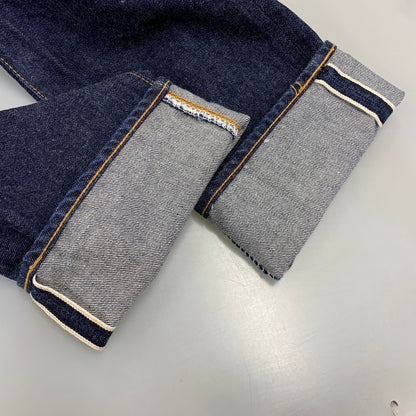 【中古品】【メンズ】 RESOLUTE リゾルト TAPERED STRAIGHT DENIM PANTS LOT710 テーパード ストレート デニムパンツ ジーンズ 156-260729-as-04-izu サイズ：34×30 カラー：インディゴ 万代Net店