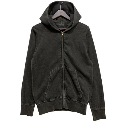 【中古品】【メンズ】 GOOD ON グッド オン USA製 PIGMENT DYE ZIP HOODIE ピグメント ダイ ジップ フーディー トップス 長袖 145-260727-ya-06-izu サイズ：S カラー：ブラック 万代Net店