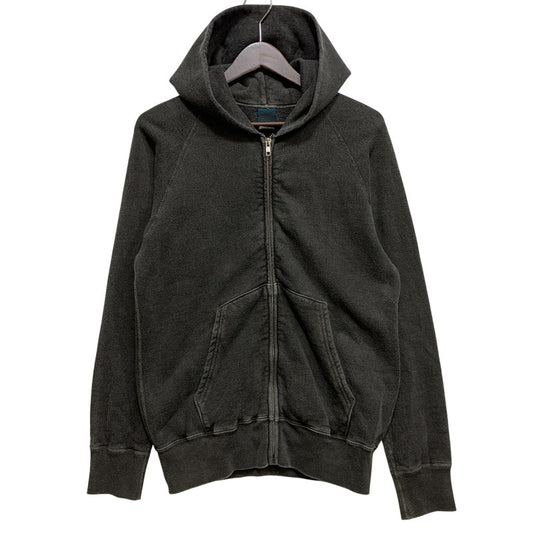 【中古品】【メンズ】 GOOD ON グッド オン USA製 PIGMENT DYE ZIP HOODIE ピグメント ダイ ジップ フーディー トップス 長袖 145-260727-ya-06-izu サイズ：S カラー：ブラック 万代Net店