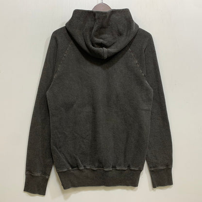 【中古品】【メンズ】 GOOD ON グッド オン USA製 PIGMENT DYE ZIP HOODIE ピグメント ダイ ジップ フーディー トップス 長袖 145-260727-ya-06-izu サイズ：S カラー：ブラック 万代Net店